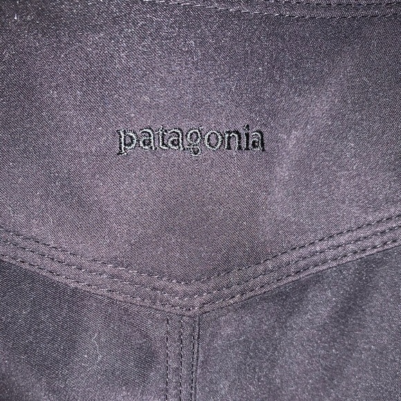 PATAGONIA Pants Cropped Outdoor Gear Black 6 - Picture 6 of 6